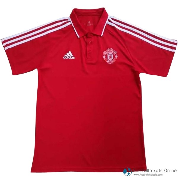 Manchester United Polo 2017-18 Rote Fussballtrikots Günstig